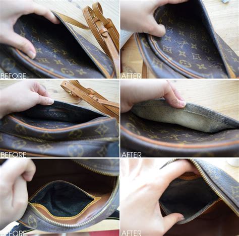 louis vuitton wallet lining peeling|sticky louis vuitton lining repair.